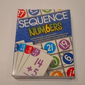 Sequence Num6ers Board Game Add & Subtract